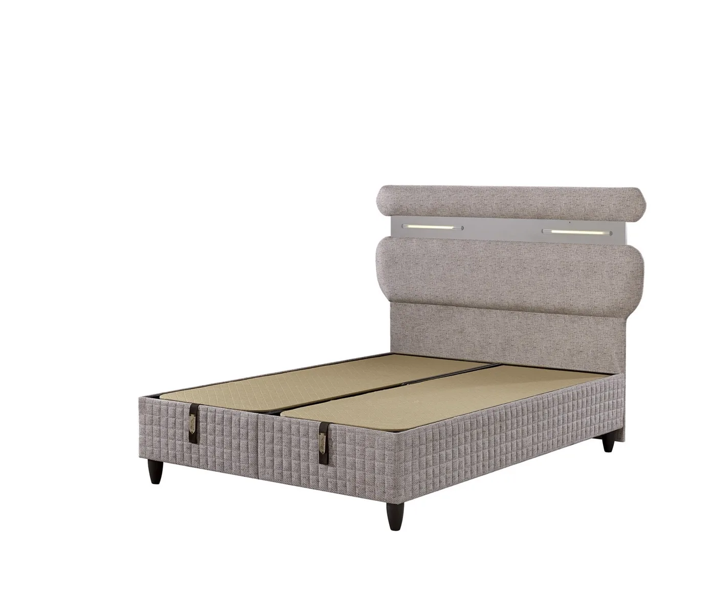 Lucca 180x200 Double Divan Base and Headboard Set EY3205
