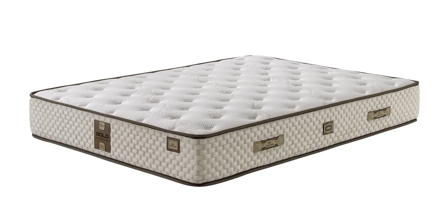 Arya 160x200 Double Mattress, Divan Base, Headboard Set EY3009
