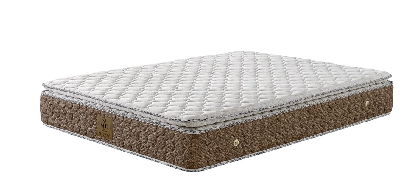 Loya 200x200 Double Mattress, Divan Base, Headboard Set EY3023