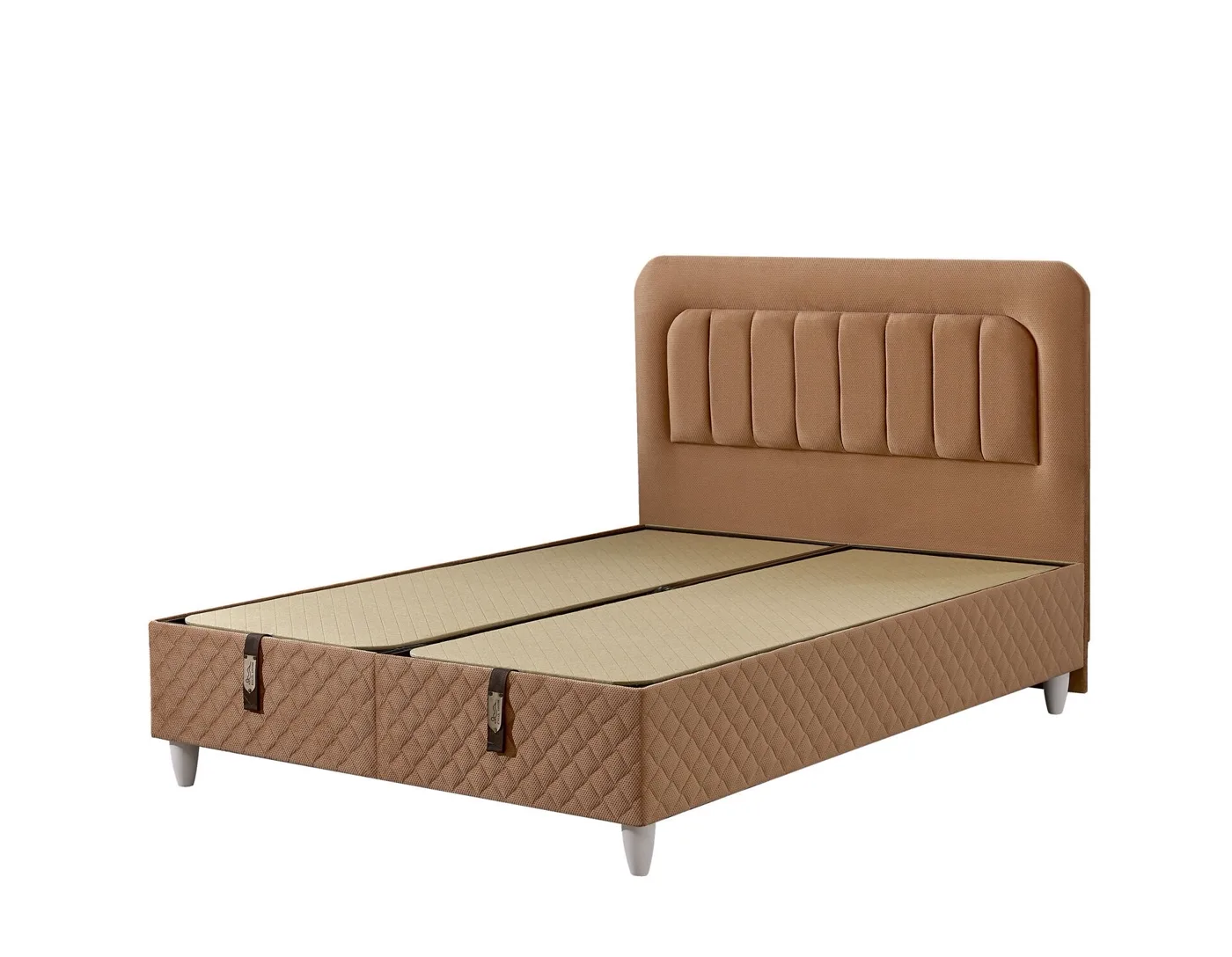 Bella 140x190 Double Mattress, Divan Base, Headboard Set EY3020