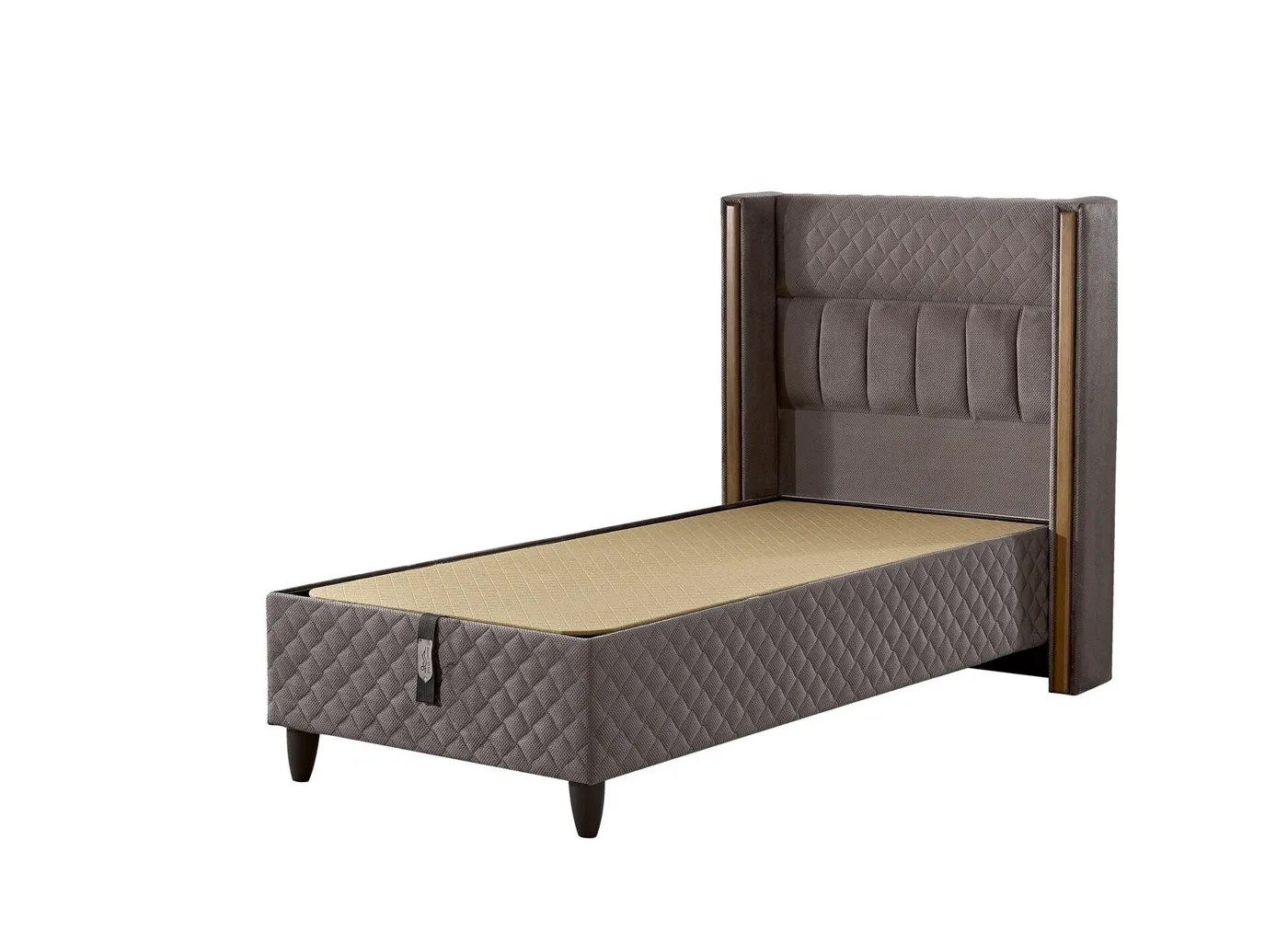 Major 120x200 Single Mattress, Divan Base, Headboard Set EY3013