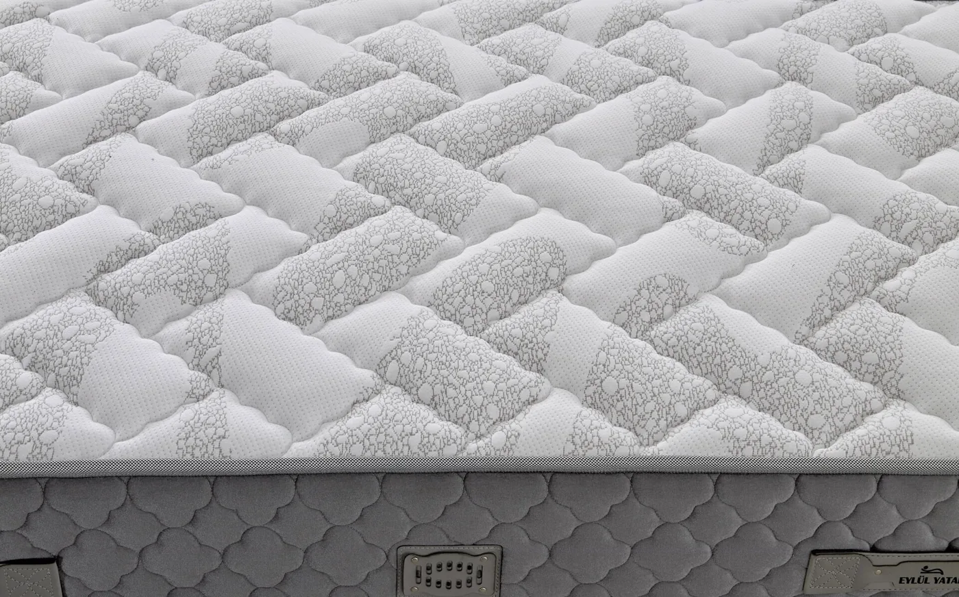 Sedef 90x190 Single Mattress, Divan Base, Headboard Set EY3011