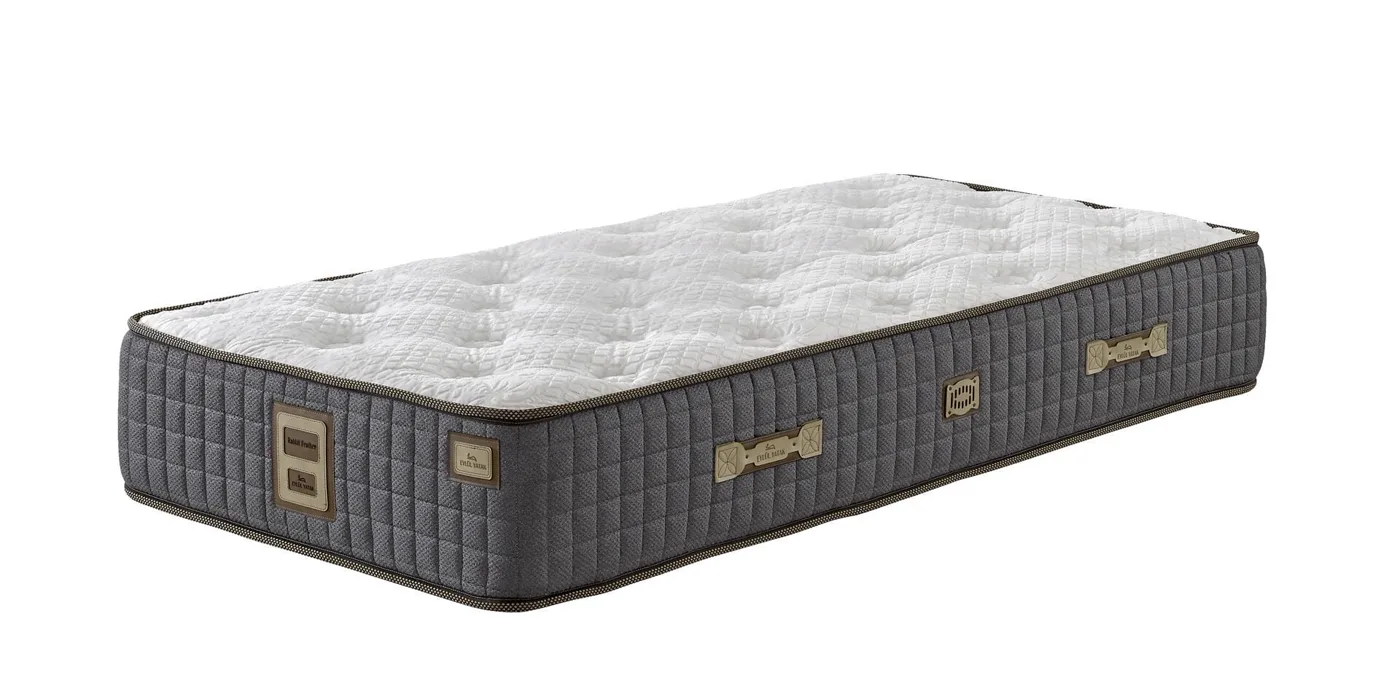 Ikon 90x200 Single Mattress, Divan Base, Headboard Set EY3010