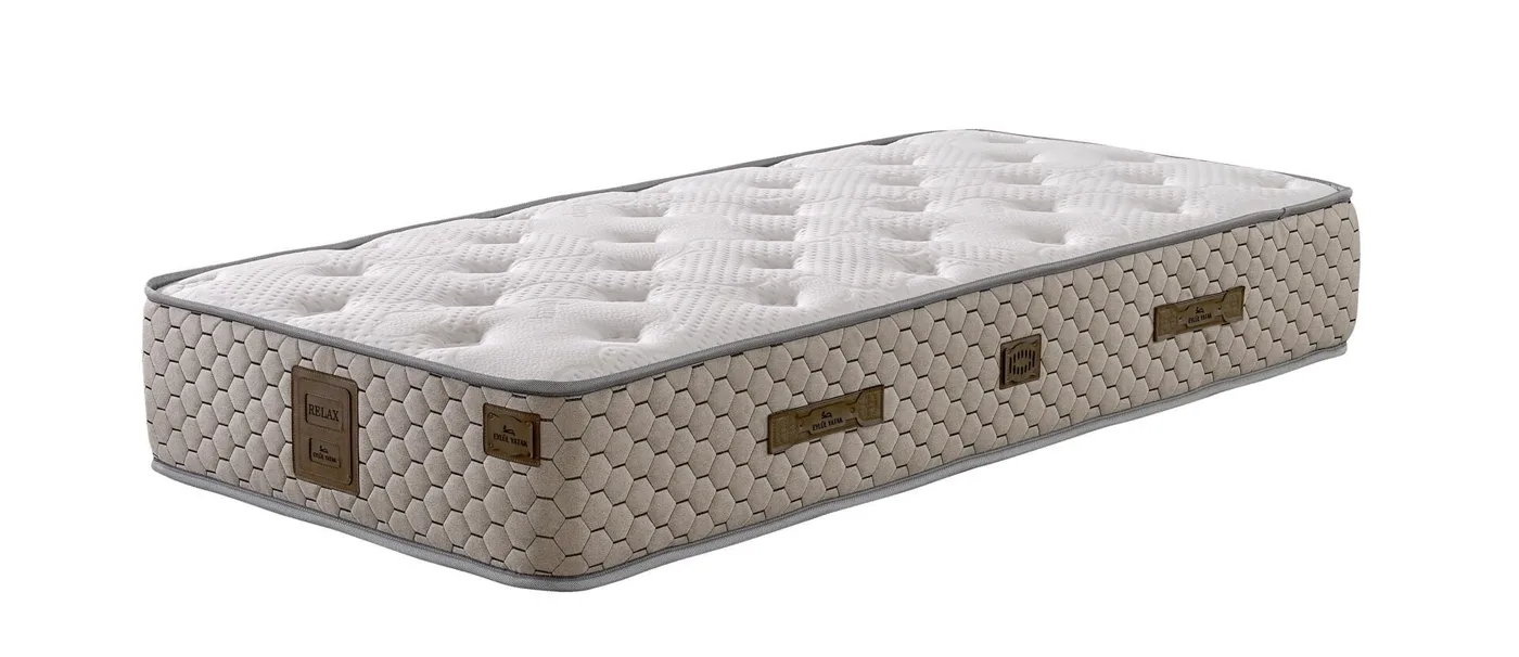 Lucca 120x200 Single Mattress, Divan Base, Headboard Set EY3005