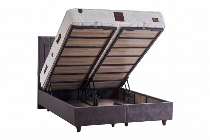Latextra 90x200 Single Divan Base, Headboard Set CP1438