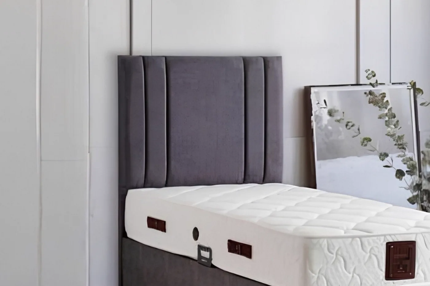 Latextra 90x200 Tek Kişilik Baza, Başlık Seti CP1438