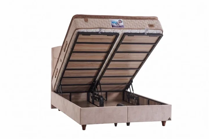 Detox 150x200 Double Divan Base, Headboard Set CP1437