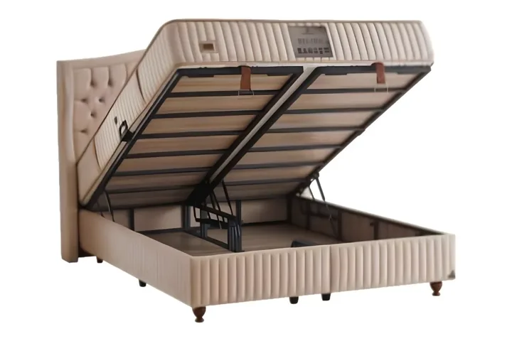 Regina 100x200 Single Divan Base, Headboard Set CP1436