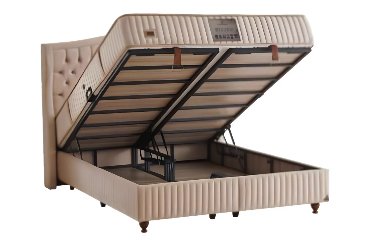 Regina 100x200 Single Divan Base, Headboard Set CP1436