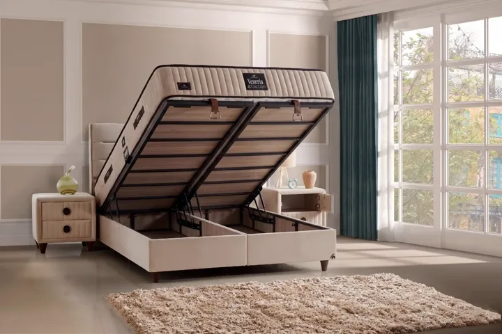 Venedik 180x200 Çift Kişilik Baza, Başlık Seti CP1415