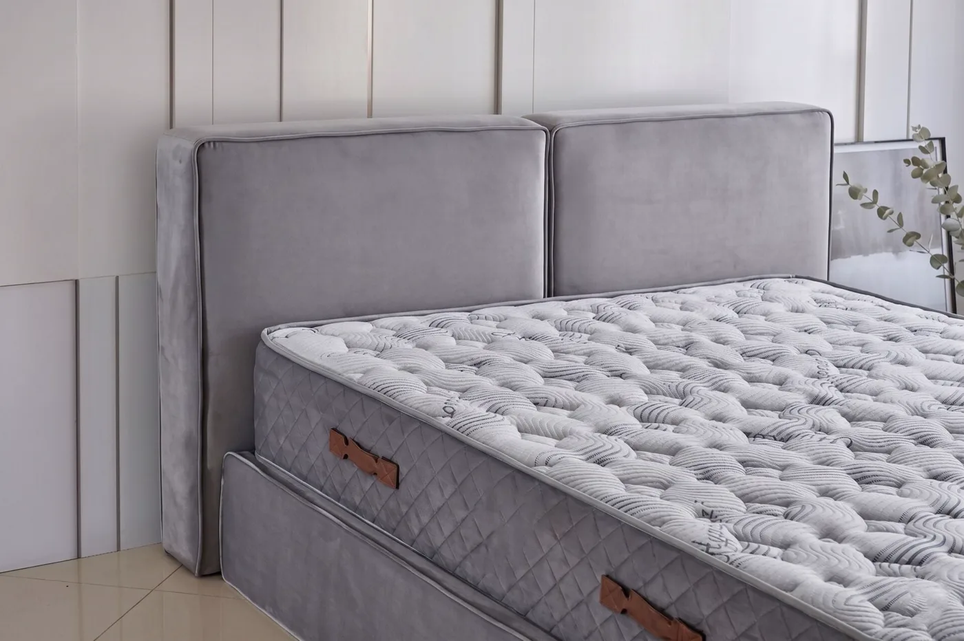 Ares 90x190 Single Divan, Headboard Set CP1413