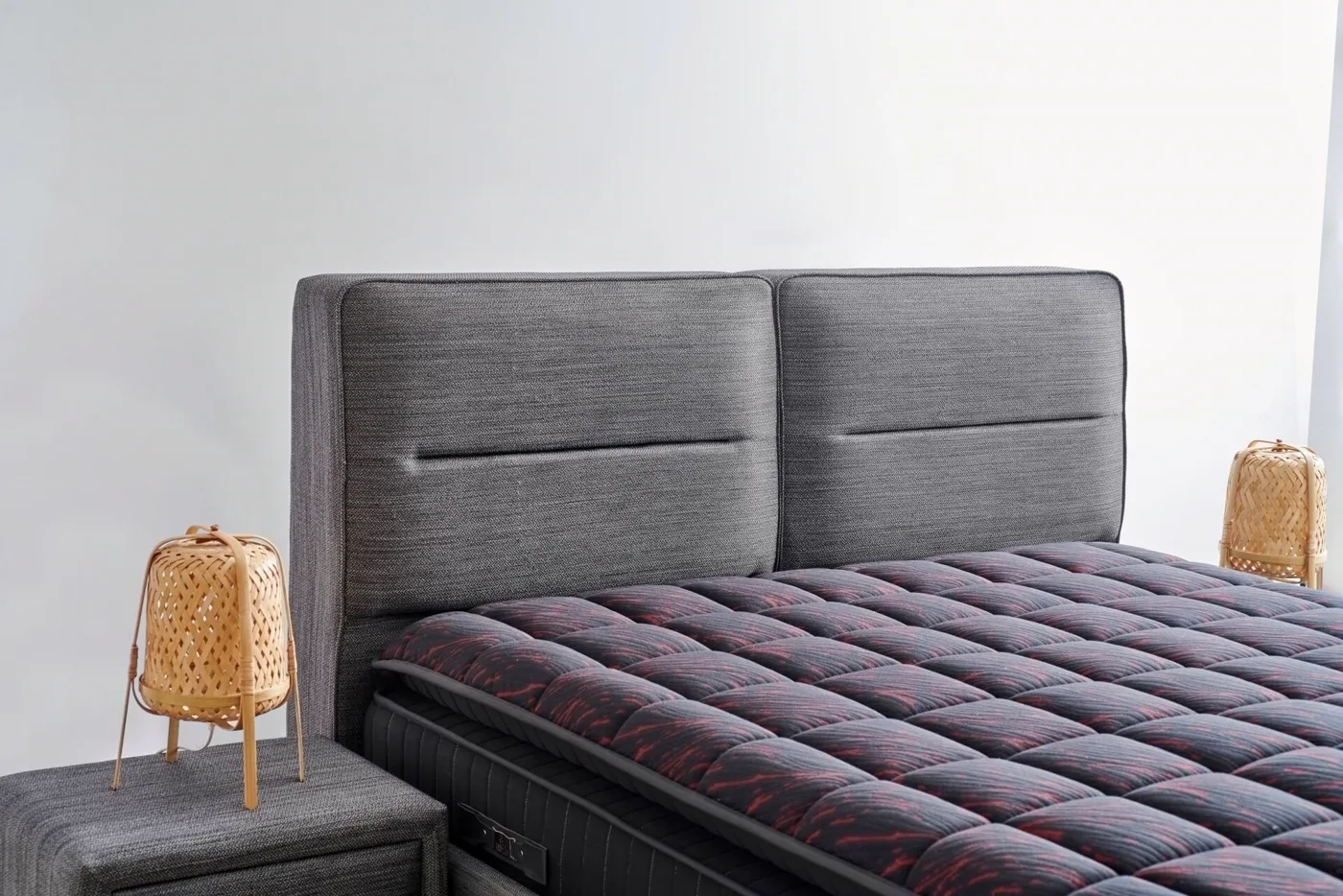 Set base letto matrimoniale Olympic 140x200, testiera CP1412
