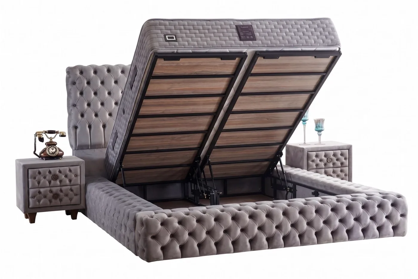 Carol Plus 140x200 Çift Kişilik Baza CP1207