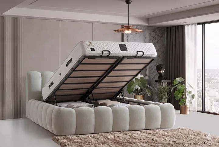 Best Ottoman Storage 200x200 Double Divan Base CP1202