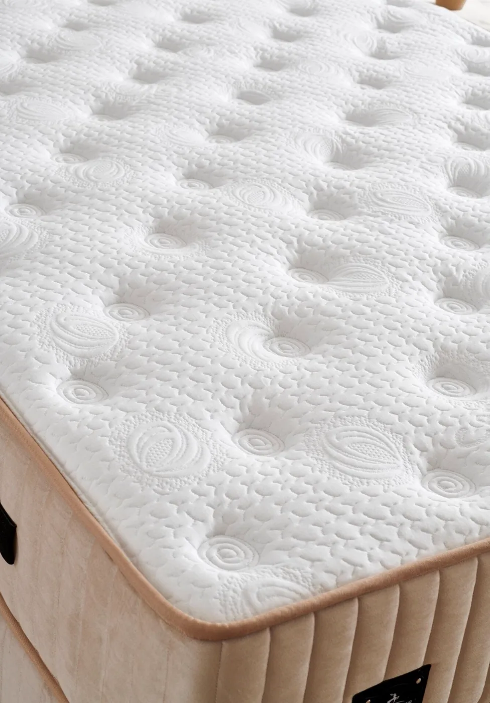 Siena 100x200 Single Mattress, Divan Base, Headboard Set CP1035