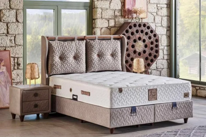 Comfort Life 90x200 Tek Kişilik Yatak, Baza, Başlık Seti CP1023