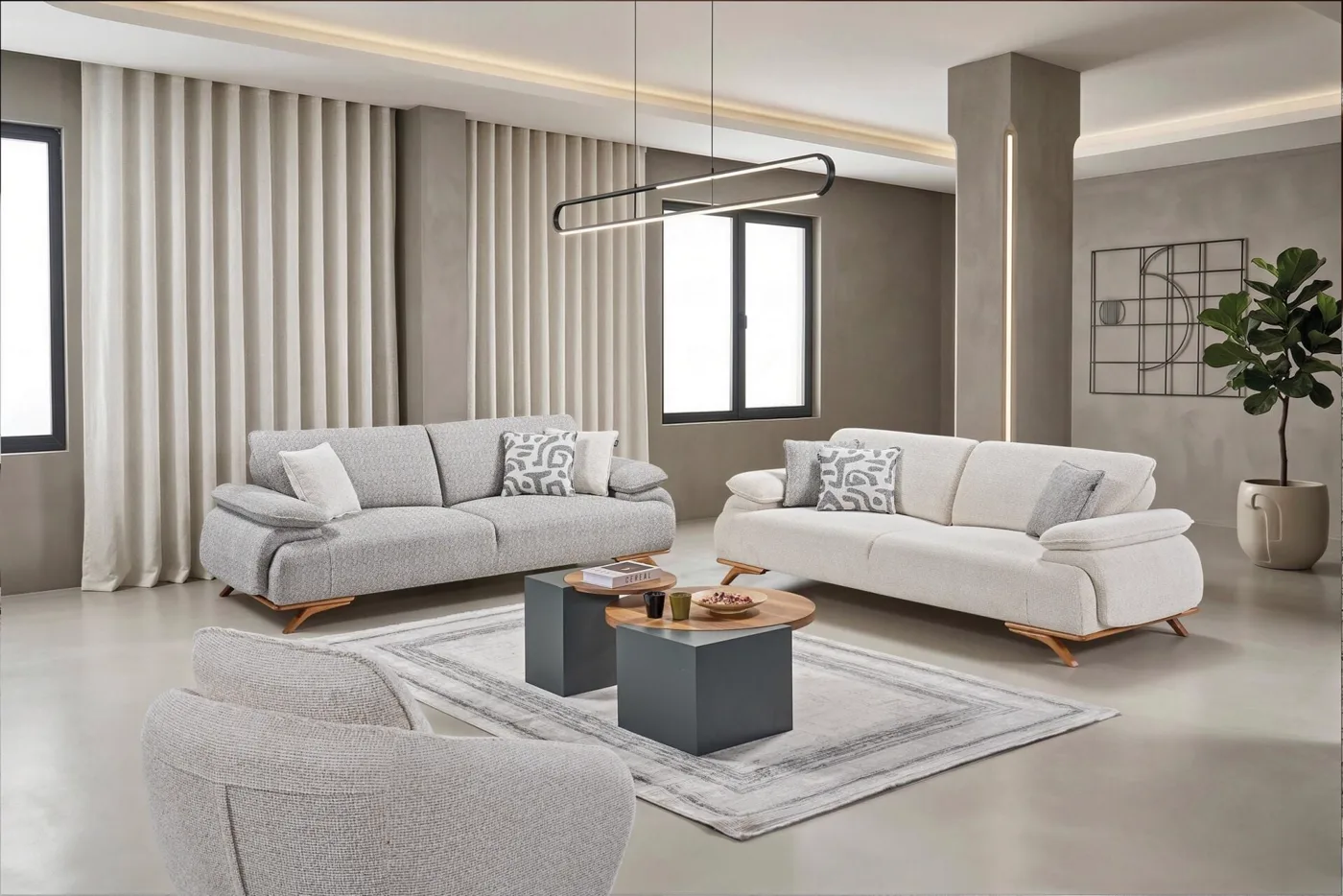 Tetra Sofa Set ASM1056