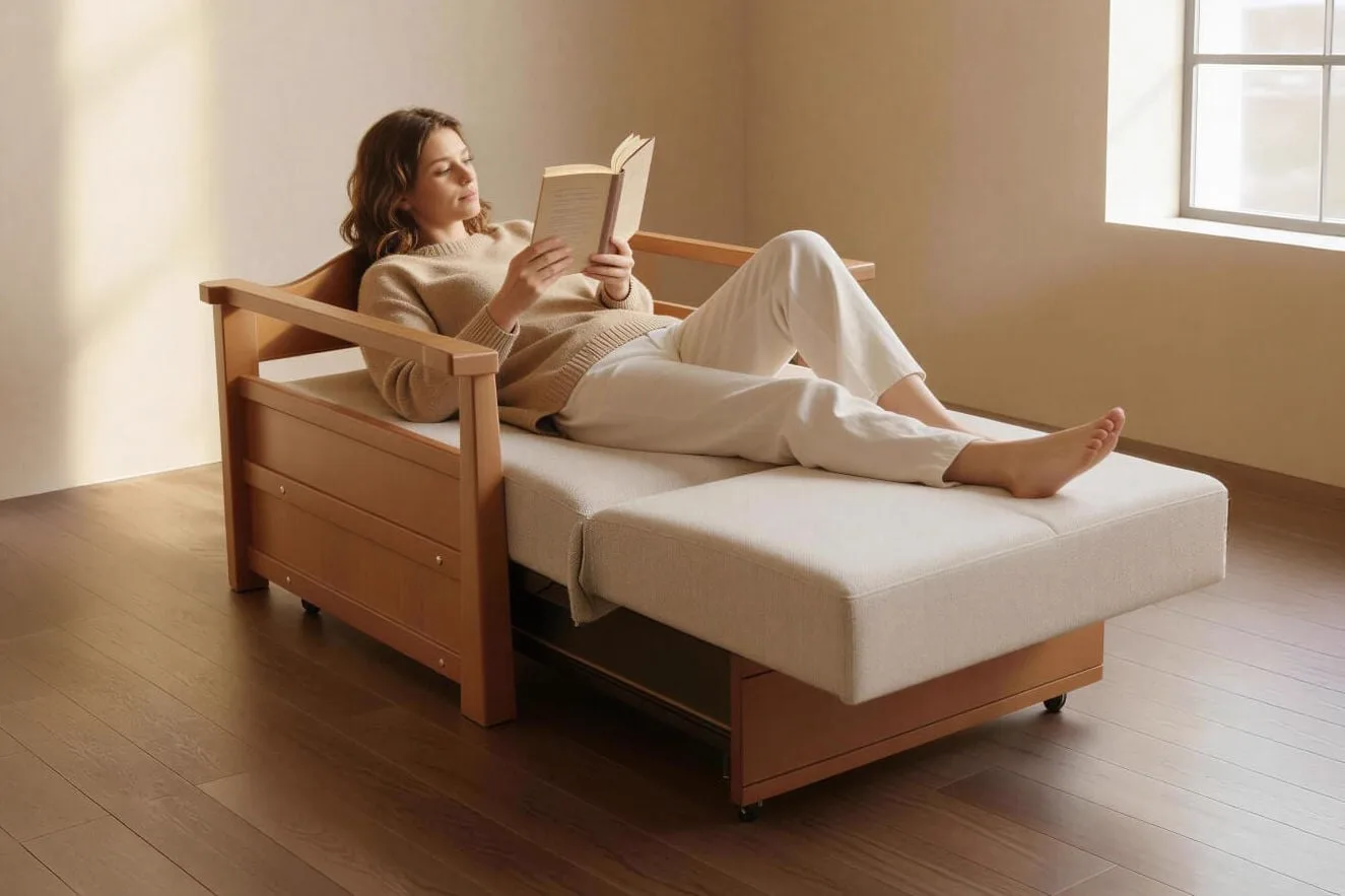 MD Skandinavisches Einzel-Schlafsofa MDN150