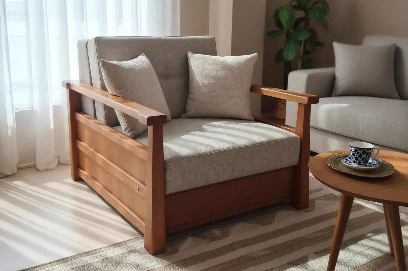 MD Skandinavisches Einzel-Schlafsofa MDN150