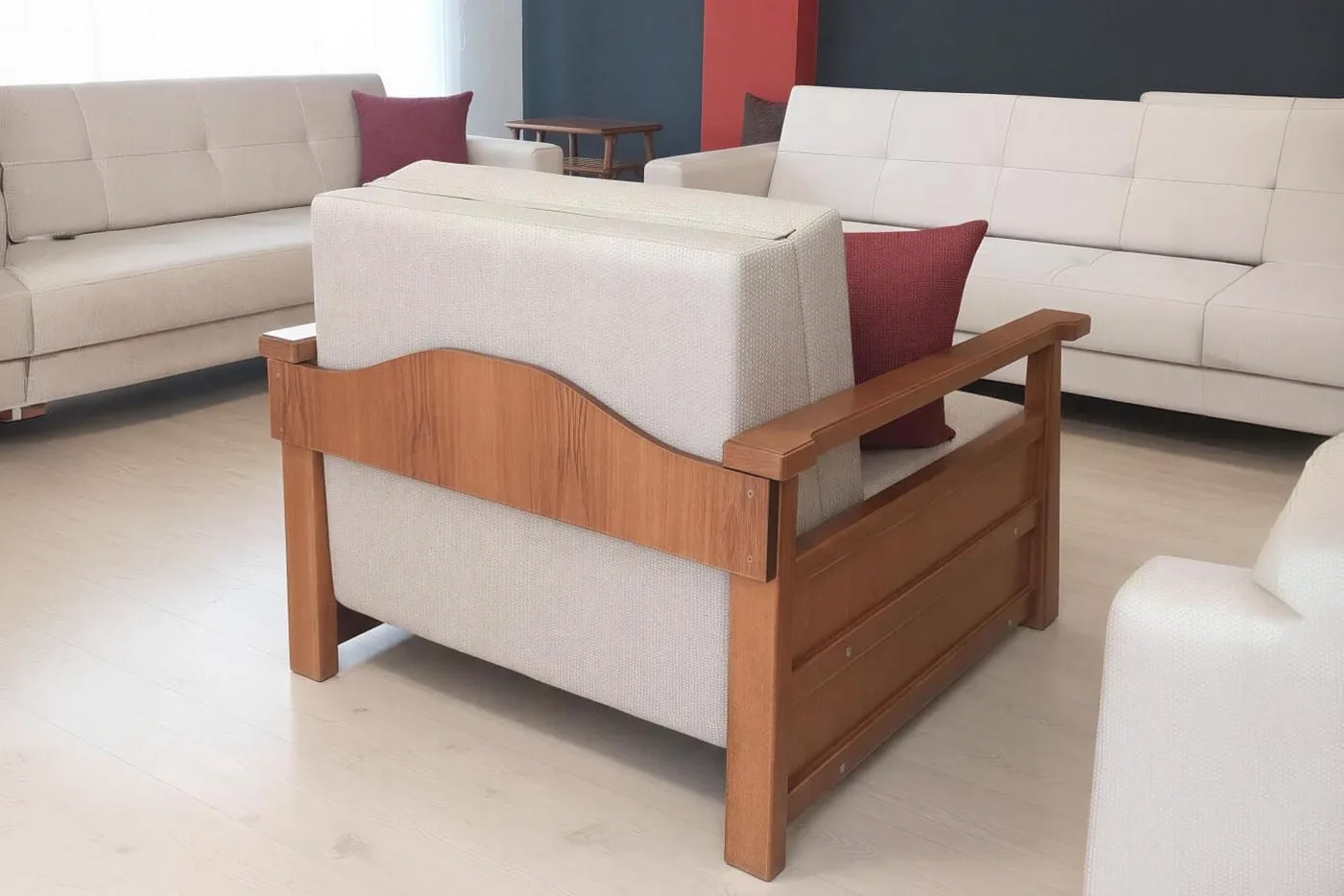 MD Skandinavisches Einzel-Schlafsofa MDN150