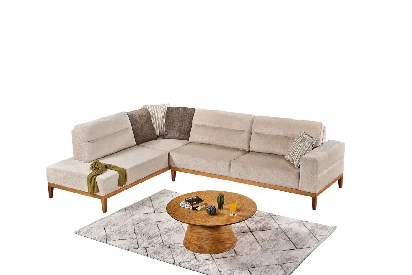 Mina Corner Sofa Set ASM1057