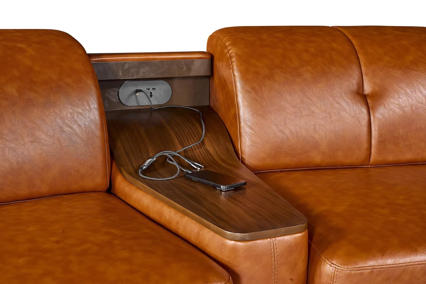 Bentley Office Armchair Set with Console FSM1401