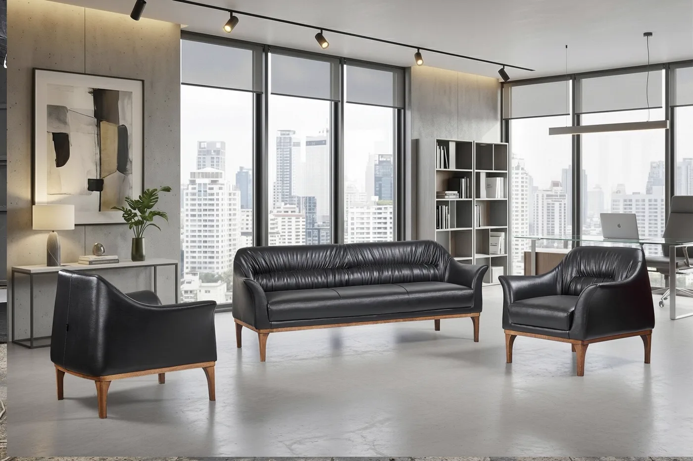 Hermes Office Sofa Set FSM1411