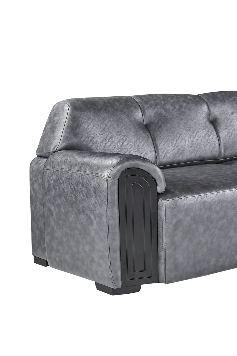 Boss Grey Office Sofa Set FSM1407