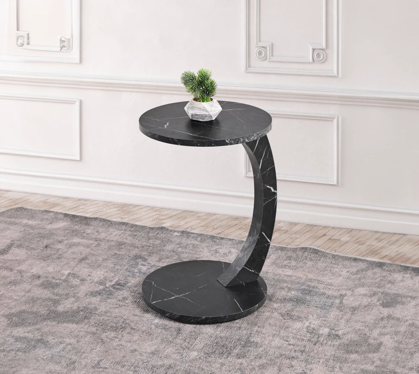 Tavolo Tembellik marmo nero TN0692