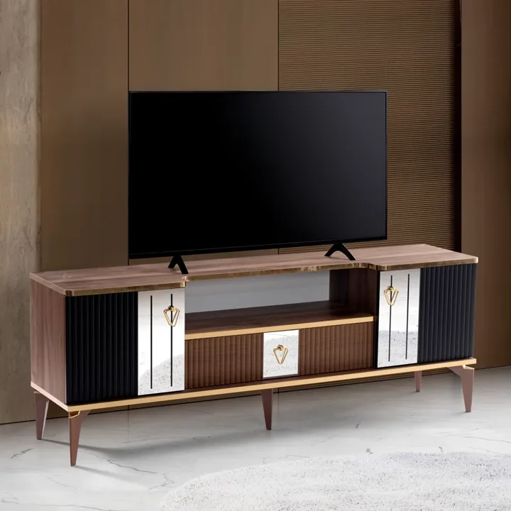 Kurnaz TV Table Atlantic Pine - Walnut TN0592