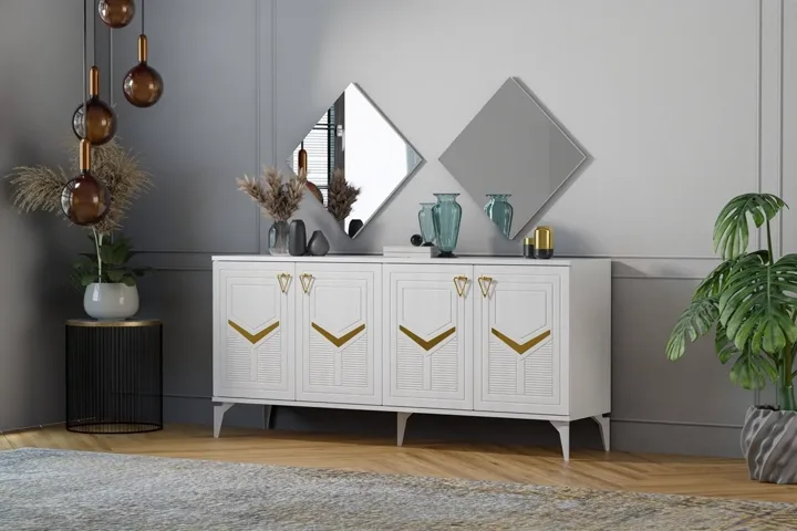 Elmas Console, White TN0532