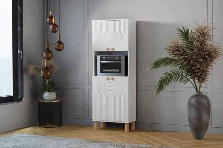 Mira White Oven Cabinet TN0520