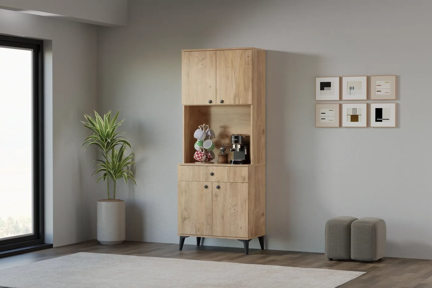 Bohem Kaffee-Ecke Atlantik Kiefer TN0518