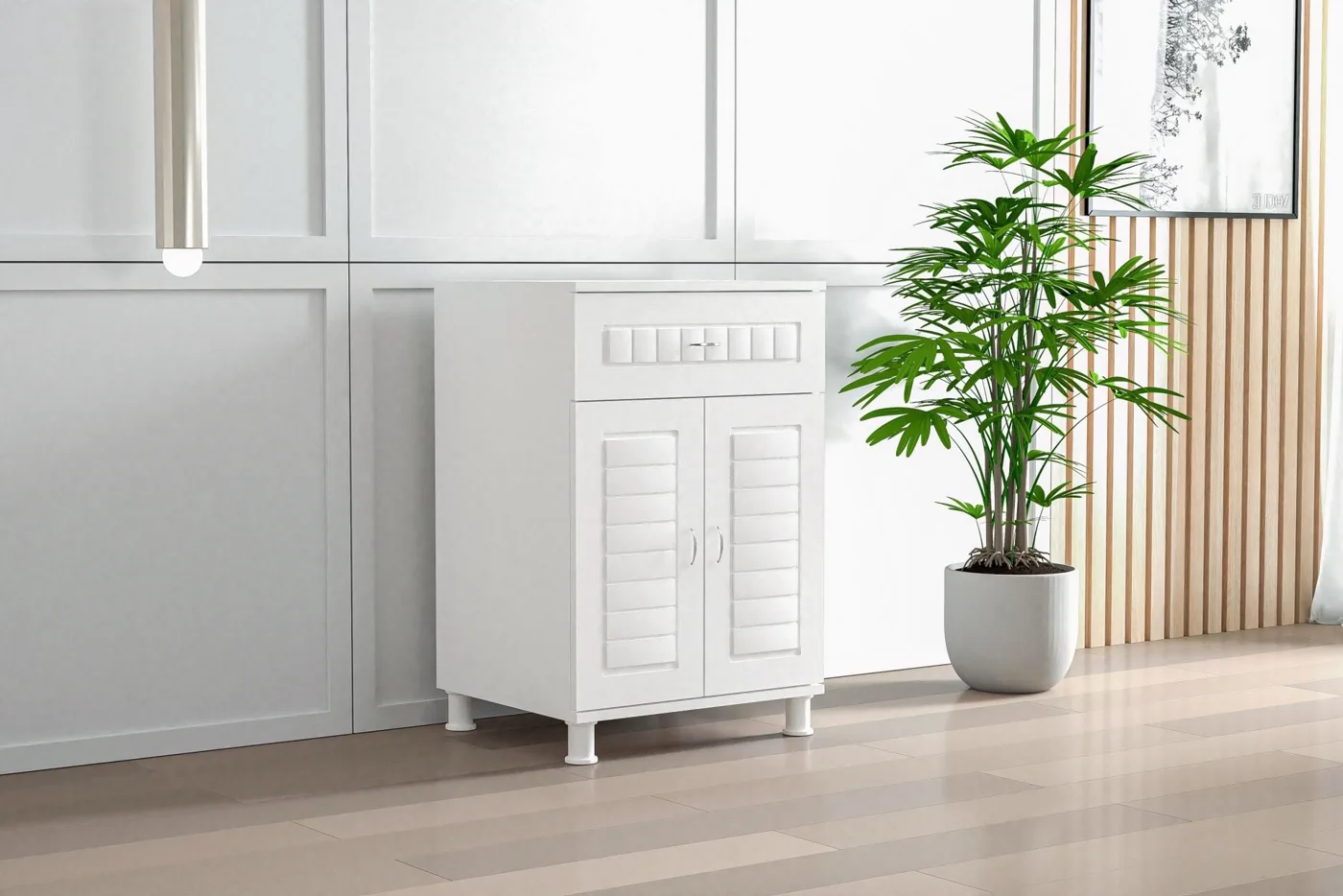 Under-set White Bathroom Cabinet TN0511