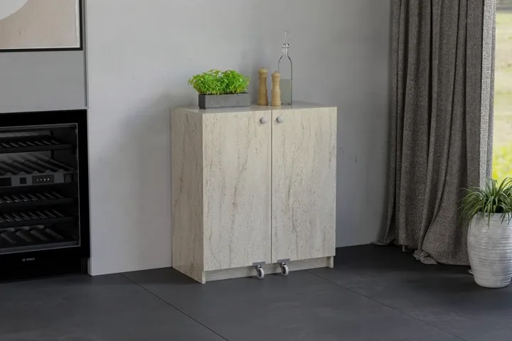 Mini Travertin Vorratsschrank TN0503