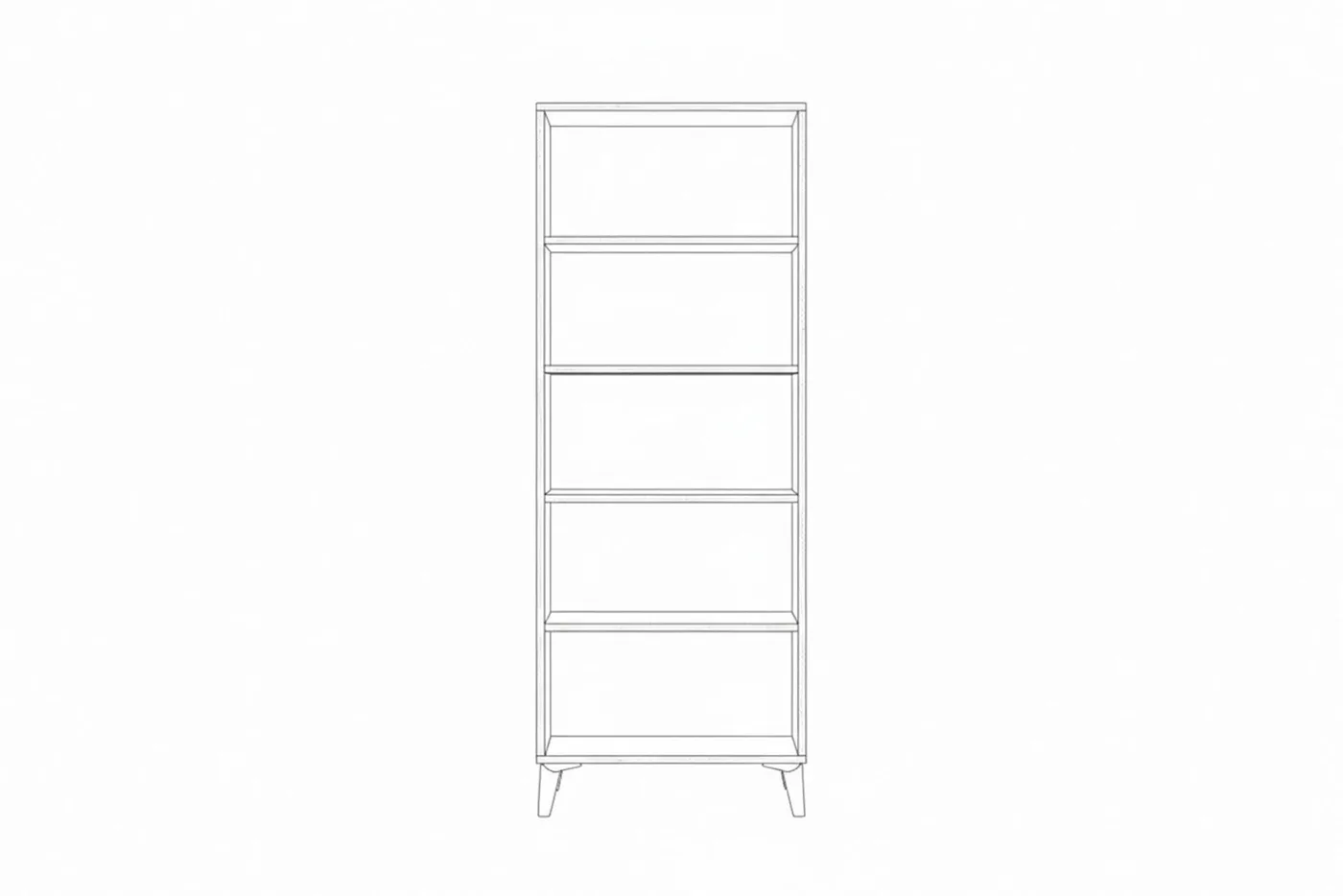 Naz Atlantic Pine - Walnut Multi-purpose Cabinet TN0492