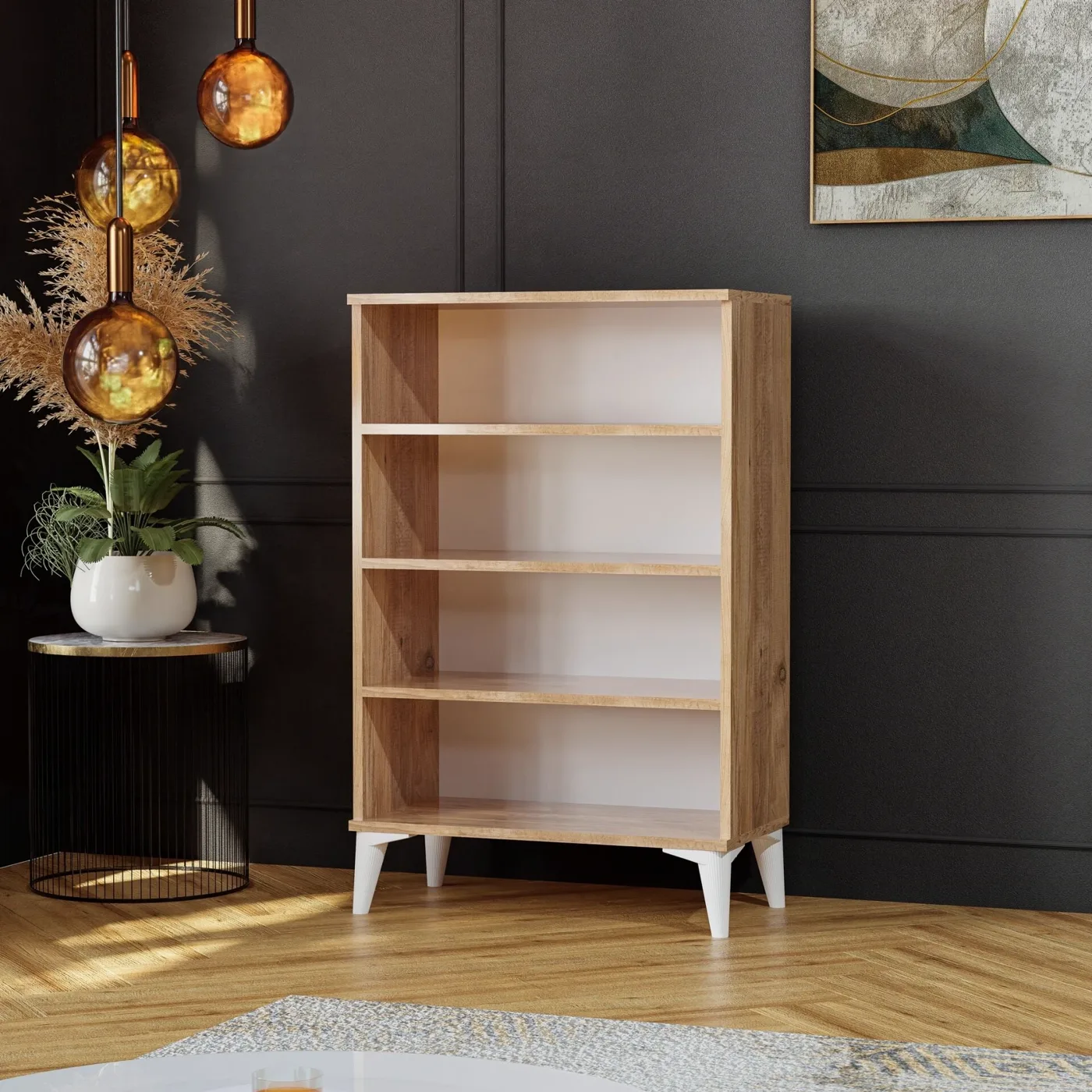 Atlantic Pine Shoe Cabinet with 2 Doors TN0471