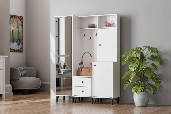 Azra Garderobe - Weiß TN0450