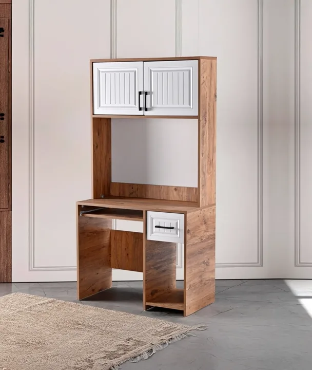Uzay Desk - Atlantic Pine / White TN0387