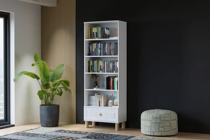 Vera Bohem Bookcase - White TN0341