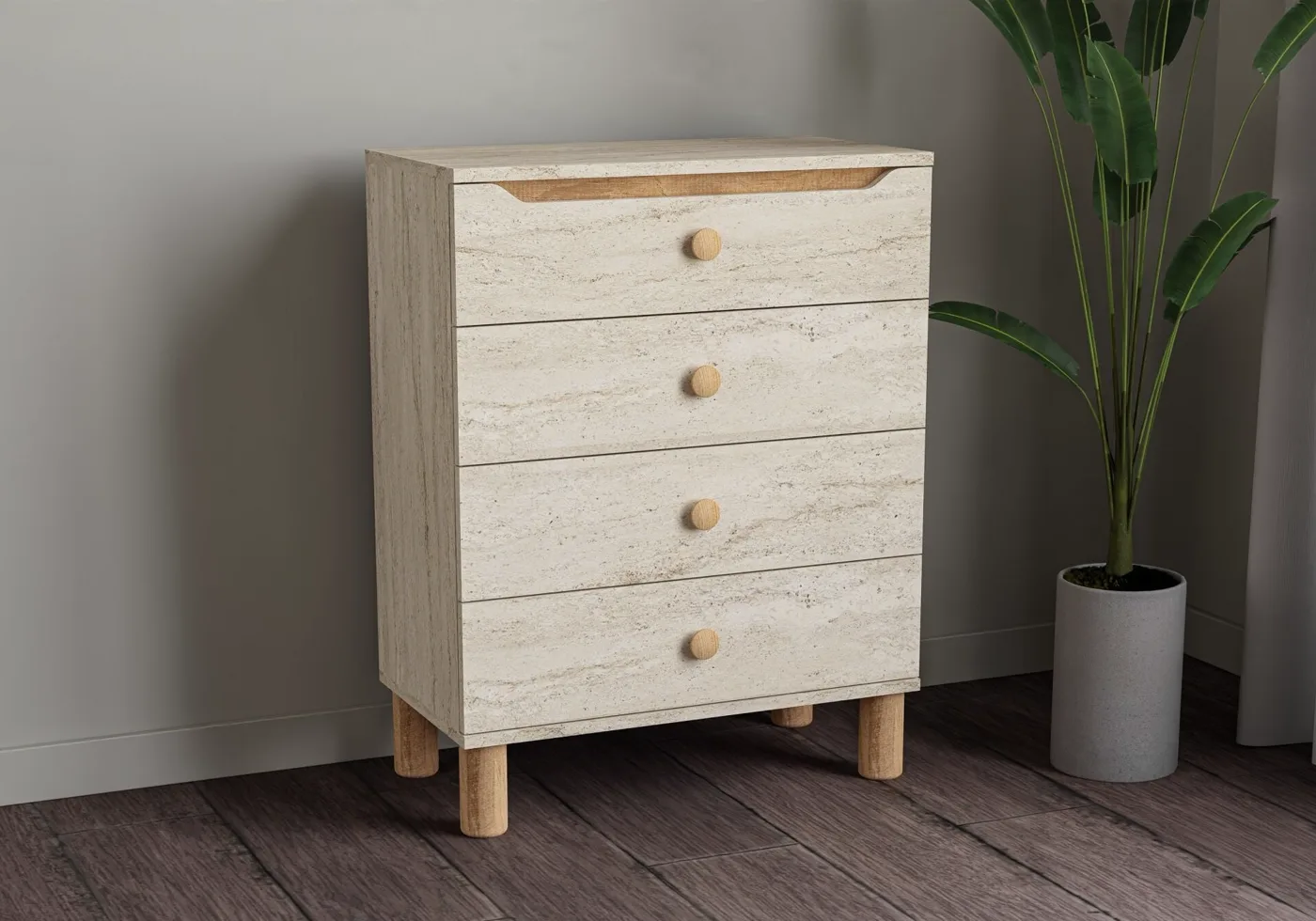 Carina Teenager's Room Set - Travertine TN0313
