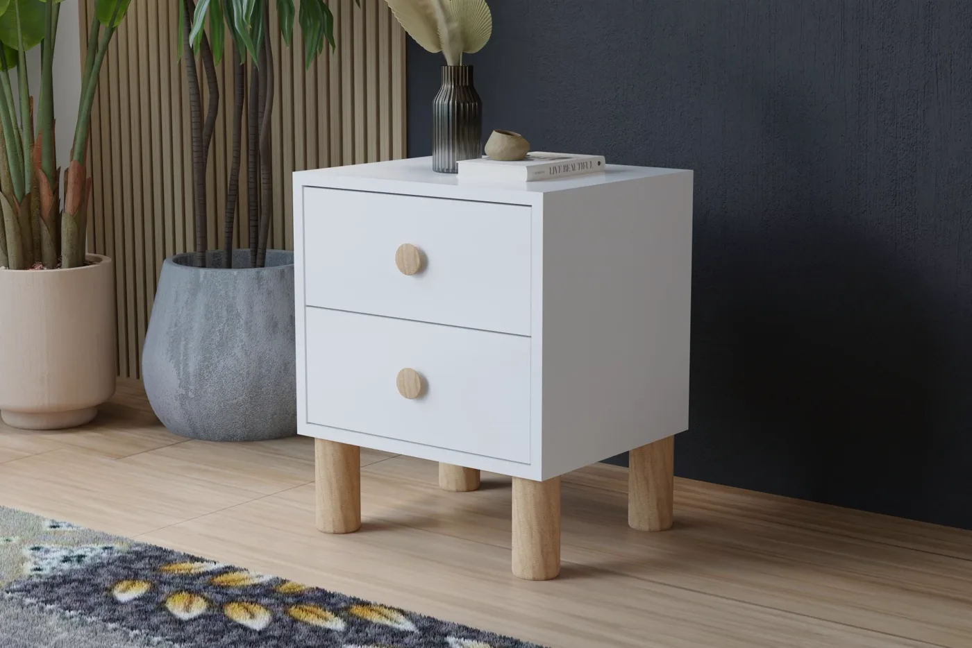 Vera Youth Room Set - White TN0391
