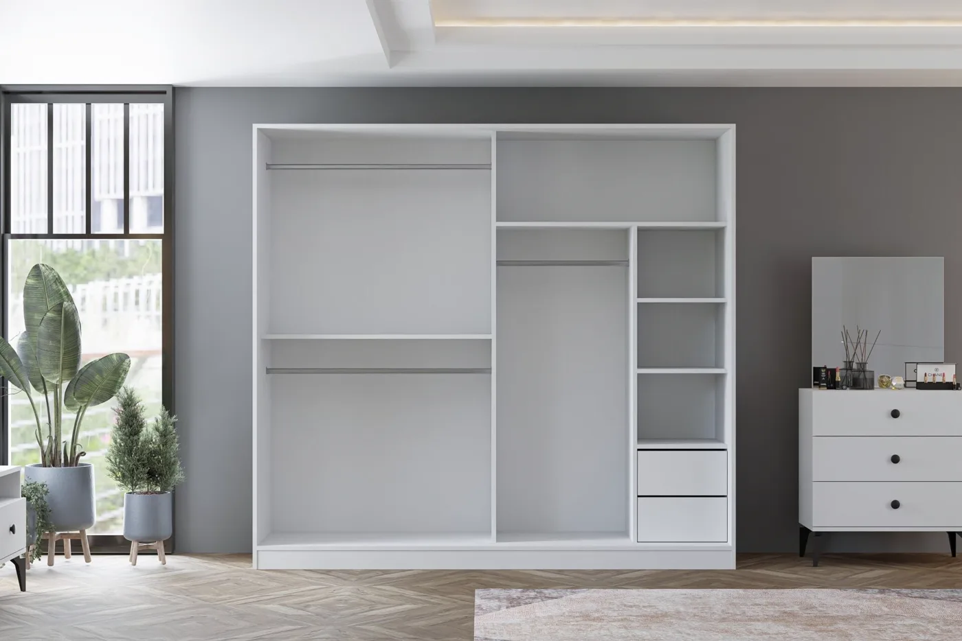 Can Bedroom Set - White TN0211