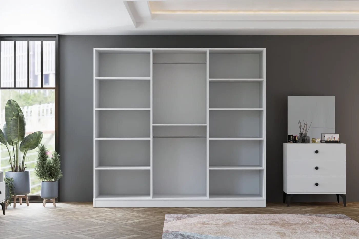 Melisa Bedroom Set - White TN0196