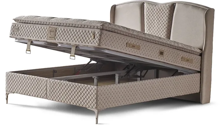 Trend 160x200 Double Divan Base Headboard Set