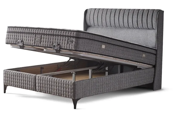 Victoria 160x200 Double Divan Base and Headboard Set