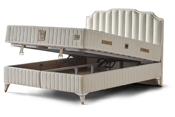 Set base letto matrimoniale e testiera Safir 160x200
