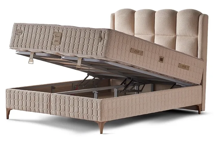 Milano 150x200 Double Divan Base and Headboard Set