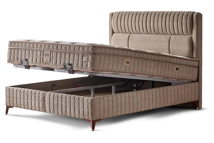 Set base letto matrimoniale e testiera Diana 150x200