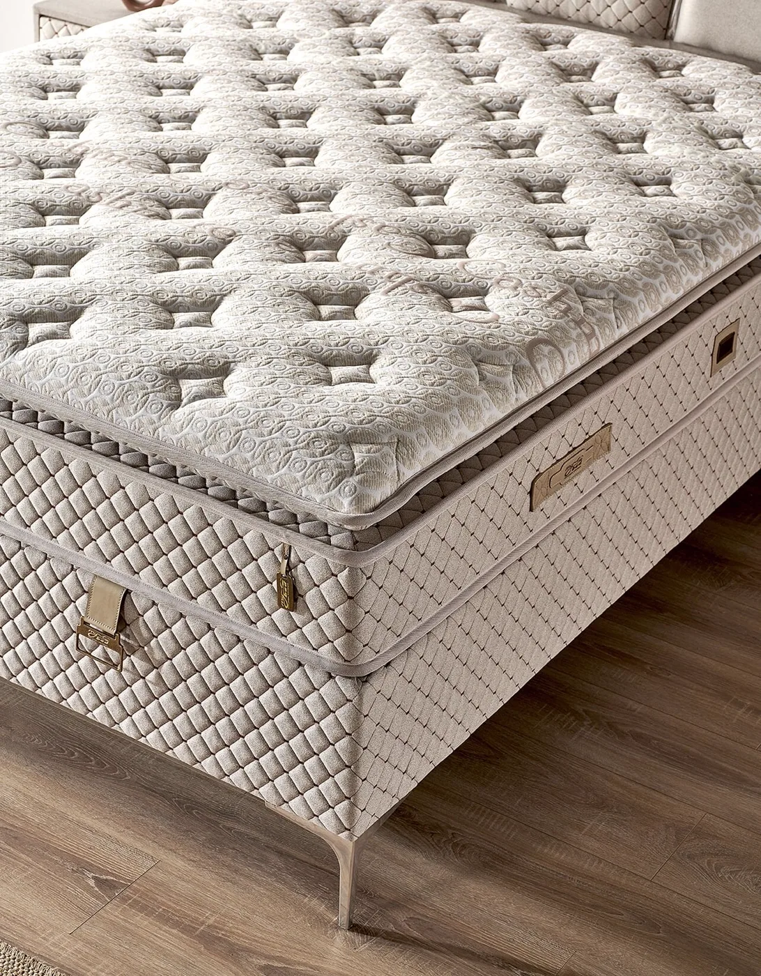 Trend 160x200 Double Mattress, Divan Base, Headboard Set